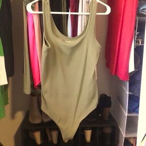 Abercrombie ribbed body suit